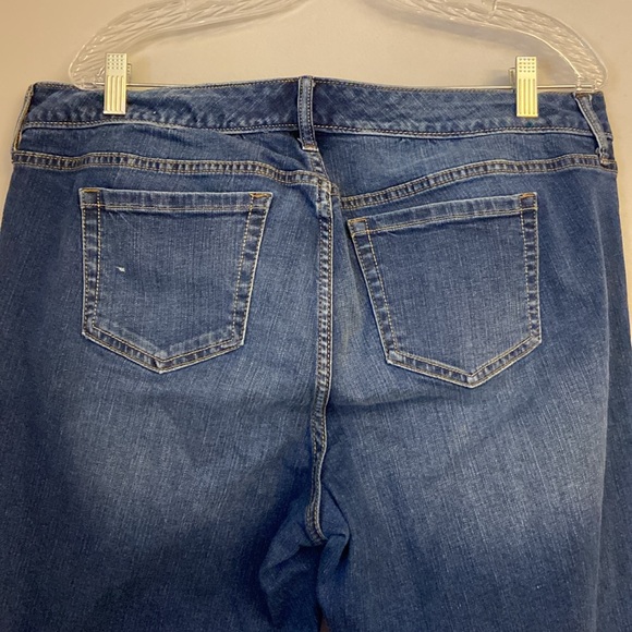 💜Torrid Dark Wash 10” Rise Skinny Jeans size 16 Reg - Picture 7 of 11